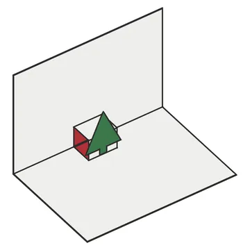 La carte pop-up du sapin du jour 12